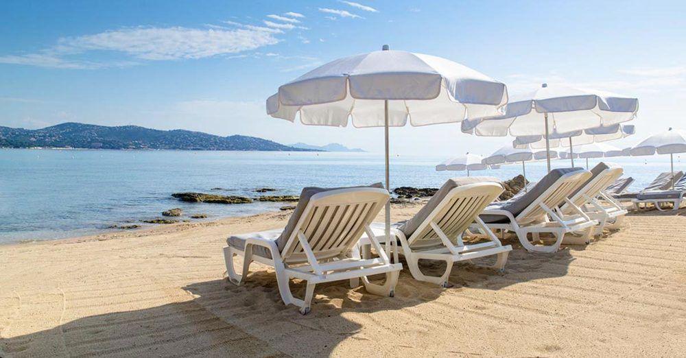 Hotel La Plage Sainte-Maxime Luaran gambar