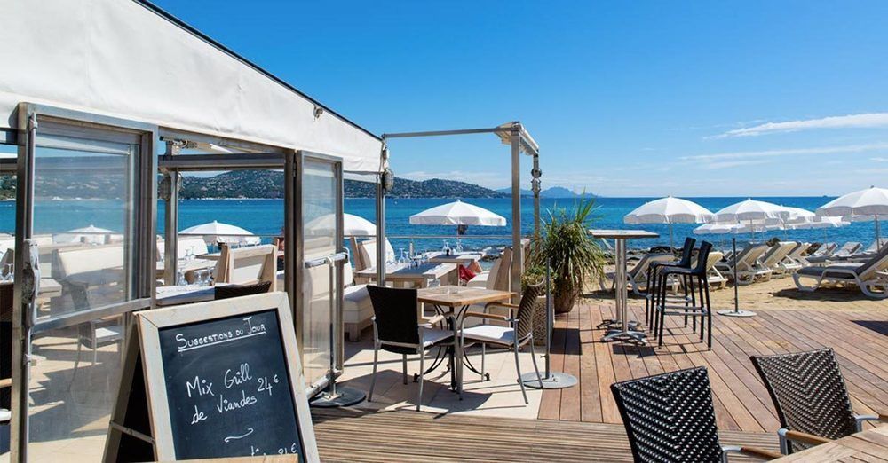 Hotel La Plage Sainte-Maxime Luaran gambar
